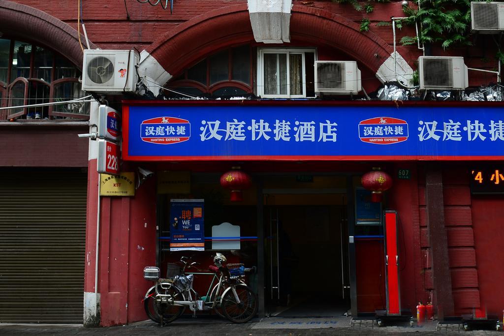 Hanting Express Shanghai Middle Sichuan Road Eksteriør bilde
